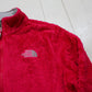 2010s TNF The North Face Pink Full Zip Fleece Jacket Liner Size M