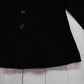 2000s Y2K Wilsons Leather Black Suede Womens Blazer Jacket Womens Size M/L