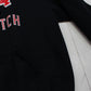 2000s Y2K Hammers Fast Pitch Black Baseball Hoodie Sweatshirt Size L/XL