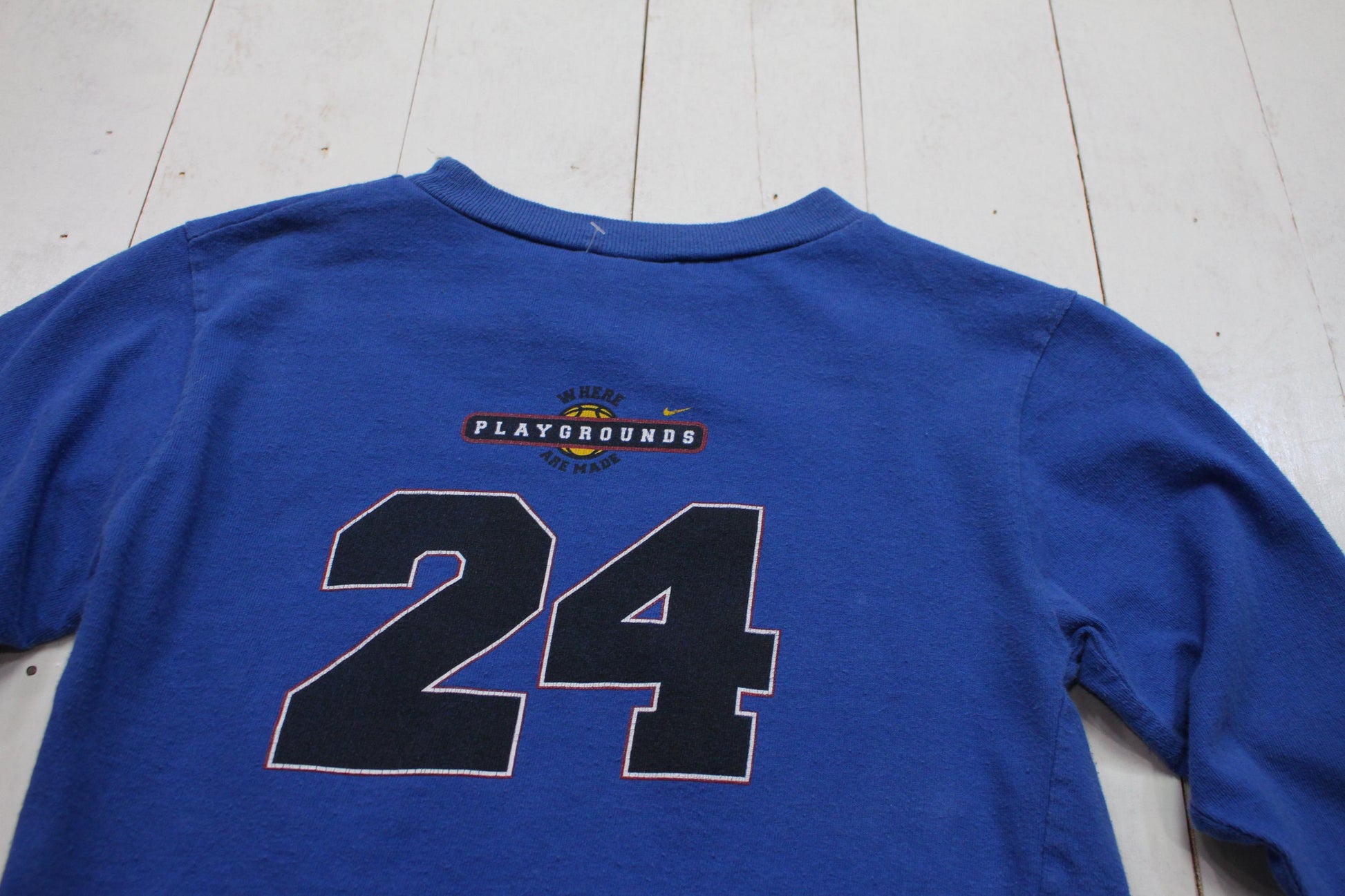 2000s Y2K Nike Run 'N" Play Long Sleeve T-Shirt Kid's Size M