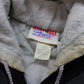 1980s/1990s Hartwell Black Robert Summers Tae Kwon Do Hoodie Quilted Lined Nylon Bomber Jacket Made in USA Size L