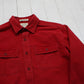 2010s LL Bean Red Chamois Buttup Up Shirt Size L