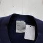 2000s Y2K Nike Flock Print Swoosh Blue Sweatshirt Women's Size S/M