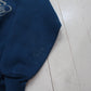 1990s Jansport Aquinas College Teal Grand Rapids Michigan Sweatshirt Made in USA Size M