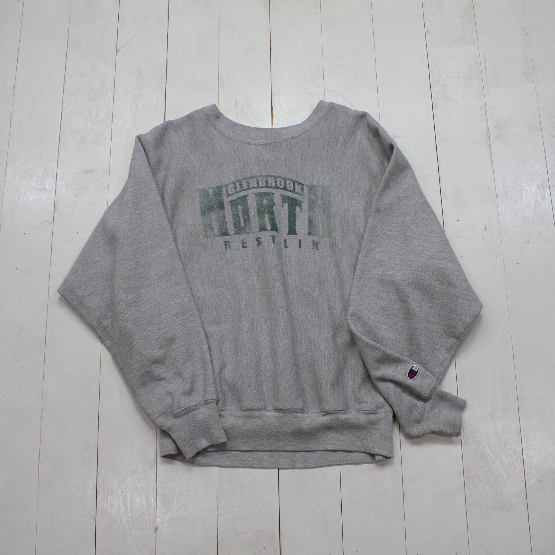 2000s Champion Glenbrook North Wrestling Reverse Weave Sweatshirt Size S