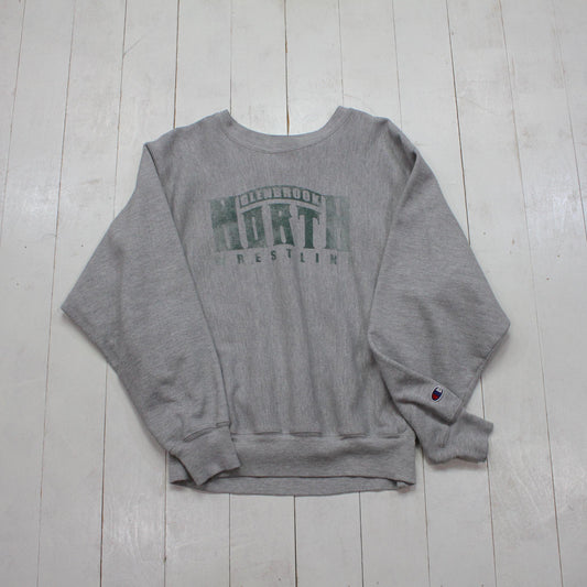 2000s Champion Glenbrook North Wrestling Reverse Weave Sweatshirt Size S