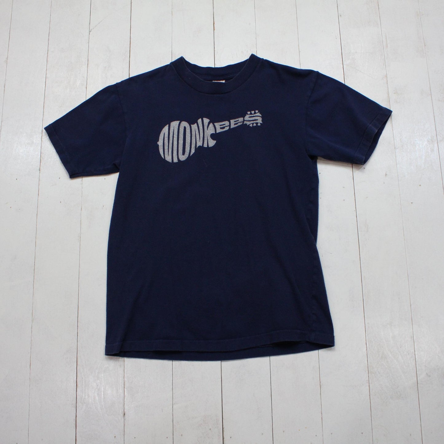 1980s/1990s Monkees Logo T-Shirt Made in Canada Size S/M