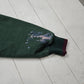 1990s Mt Spokane Knitting Mills Green Simpson College University Reverse Weave Style Sweatshirt Made in USA Size L