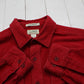2010s LL Bean Red Chamois Buttup Up Shirt Size L