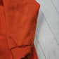1990s/2000s Y2K Lion Apparel Double Face Orange Workwear Hoodie Size XXL/3XL+