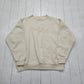 1990s Toledo Sport Yellow Virginia Beach Waffle Texture Sweatshirt Made in USA Size M/L