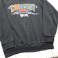 1990s Tultex Black Car Quest Auto Parts Racing Sweatshirt Made in USA Size M