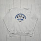 1980s/1990s White Powerhouse Gym Body Building Raglan Sweatshirt Size L