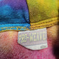 2000s Y2K MV Sport Pro Weave Tie Dye FFA Reverse Weave Style Hoodie Sweatshirt Size XL