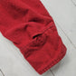 1980s Dakota by Five Brother Red Chamois Western Shirt Made in USA Size L