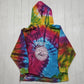 2000s Y2K MV Sport Pro Weave Tie Dye FFA Reverse Weave Style Hoodie Sweatshirt Size XL