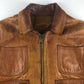 1960s/1970s East West Musical Instruments Leather Barnstormer Jacket Size S