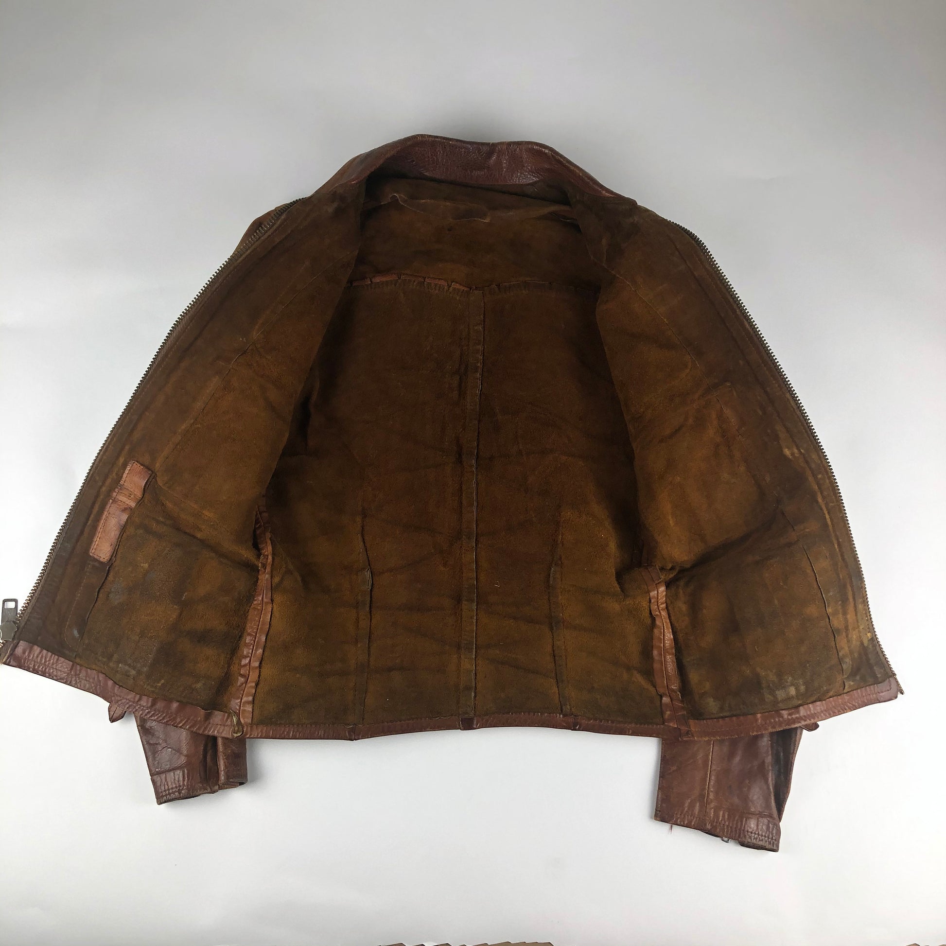 1960s/1970s East West Musical Instruments Leather Barnstormer Jacket Size S