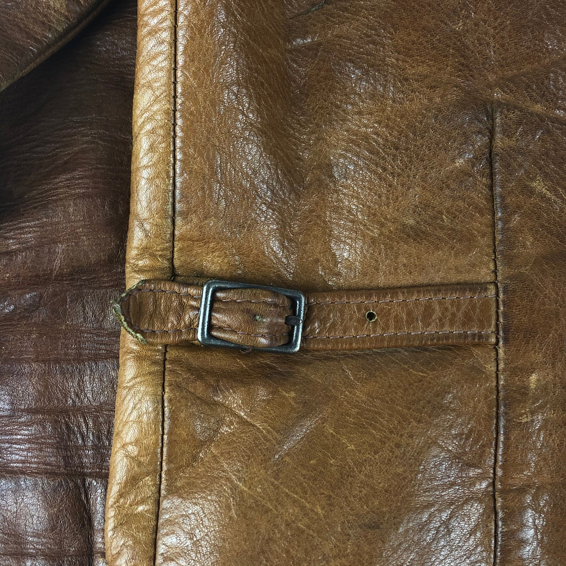 1960s/1970s East West Musical Instruments Leather Barnstormer Jacket Size S