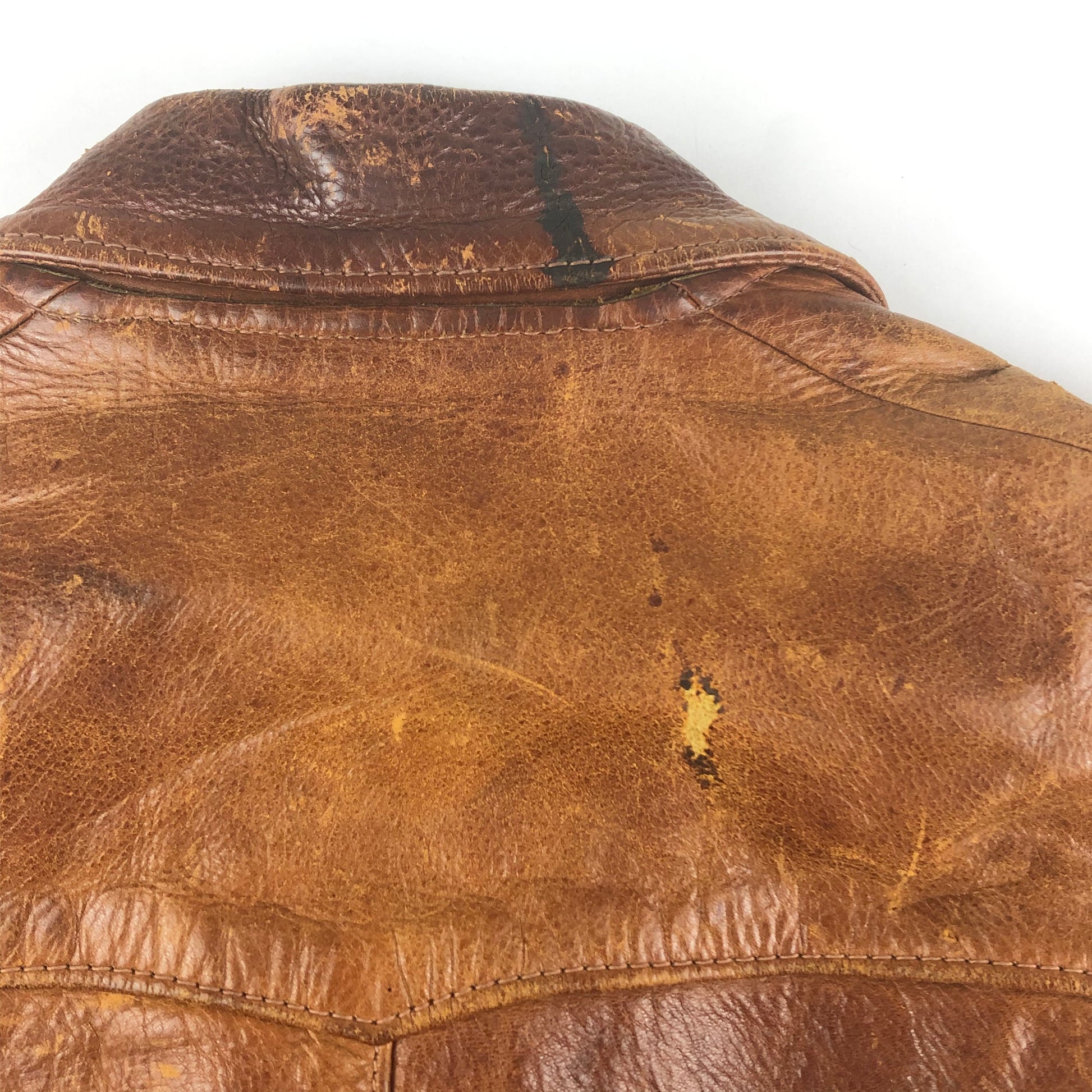 1960s/1970s East West Musical Instruments Leather Barnstormer Jacket Size S