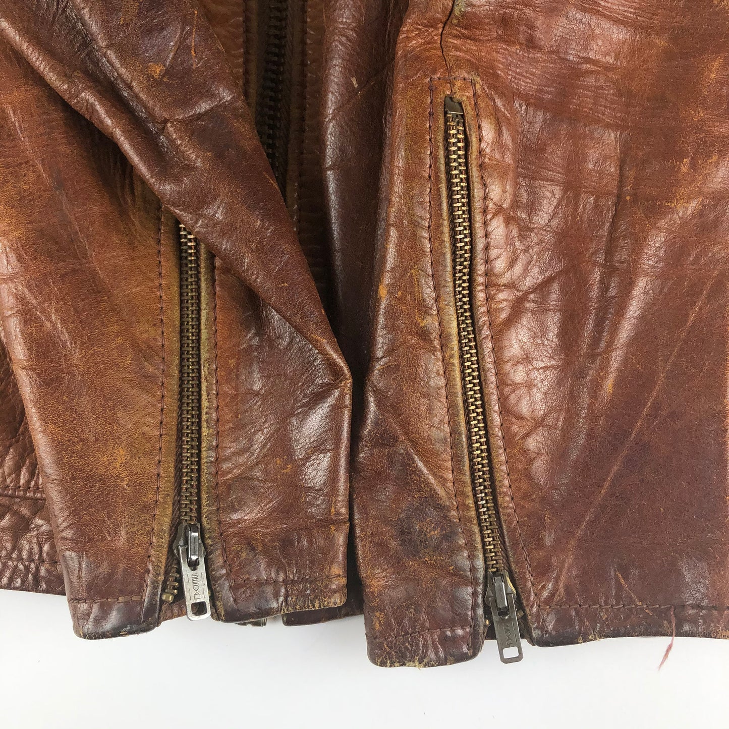 1960s/1970s East West Musical Instruments Leather Barnstormer Jacket Size S