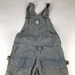 1960s/1970s JC Penney Big Mac Striped Bib Overalls with Tool Pouch Made in USA 33x29