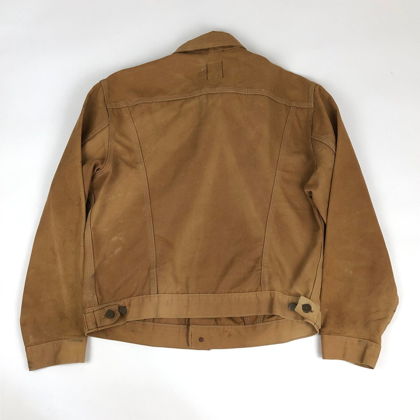 1970s Carhartt Type 3 Style 2 Pocket Trucker Jacket Made in USA Size M/L