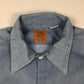 1980s Big Ben by Wrangler Chambray Shirt Made in USA Size M/L