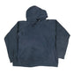1960s/1970s Faded Blue Raglan Hoodie Size S