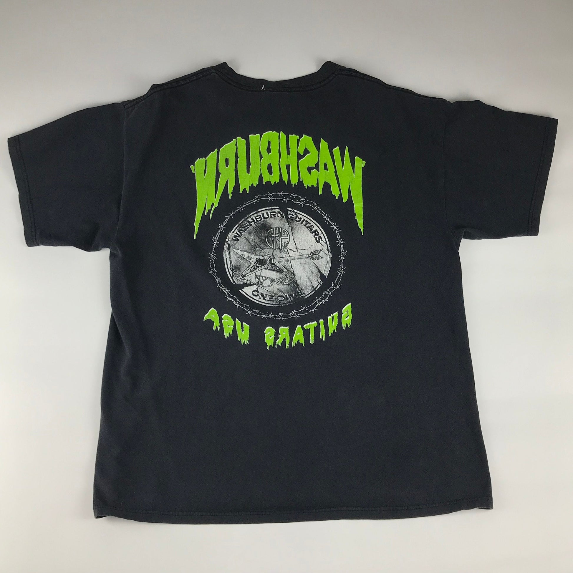 2000s Washburn Guitars Dimebag Darrell Promotional T-Shirt Size L