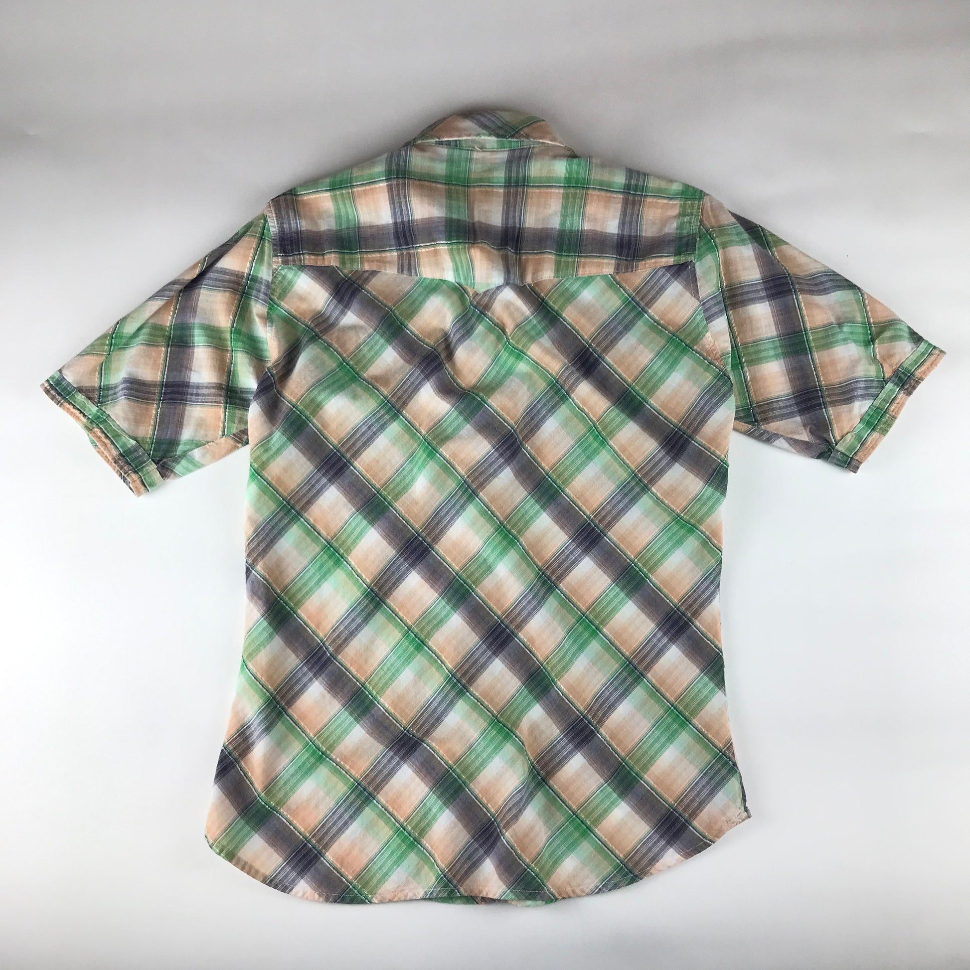 1970s/1980s Short Sleeve Western Shirt Size S/M