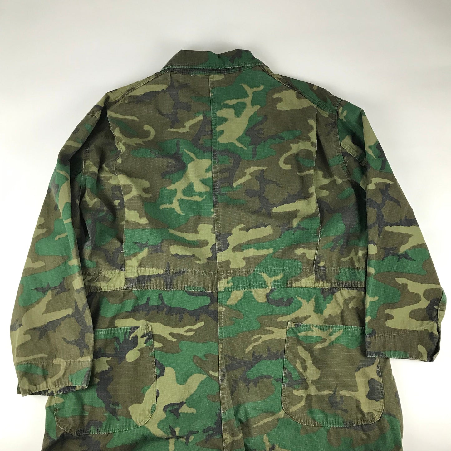 1960s/1970s Vietnam War Era ERDL Camo Coveralls Size L/XL