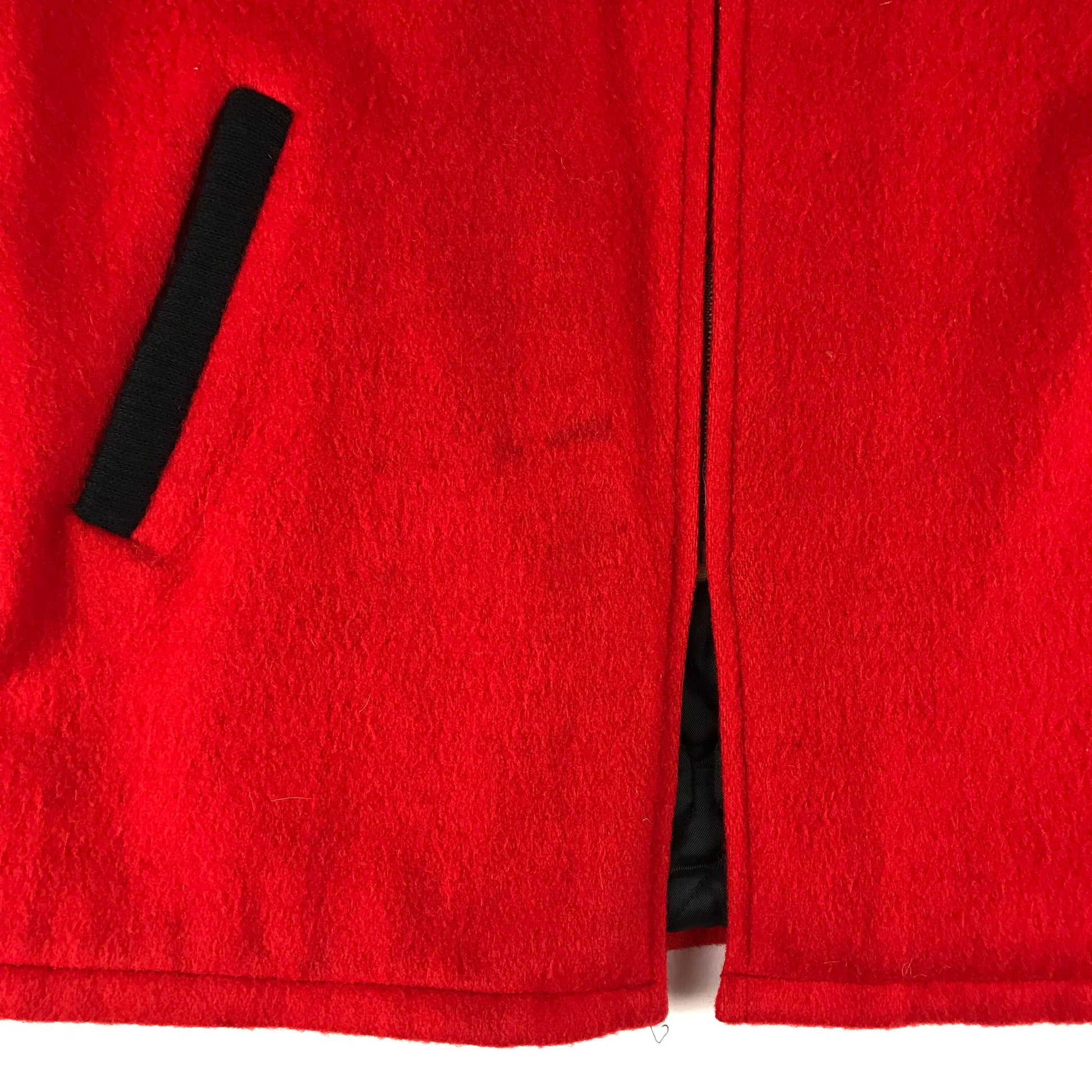 1960s Monterey Club Sportswear Clicker Style Car Coat Jacket Made in USA Size L/XL