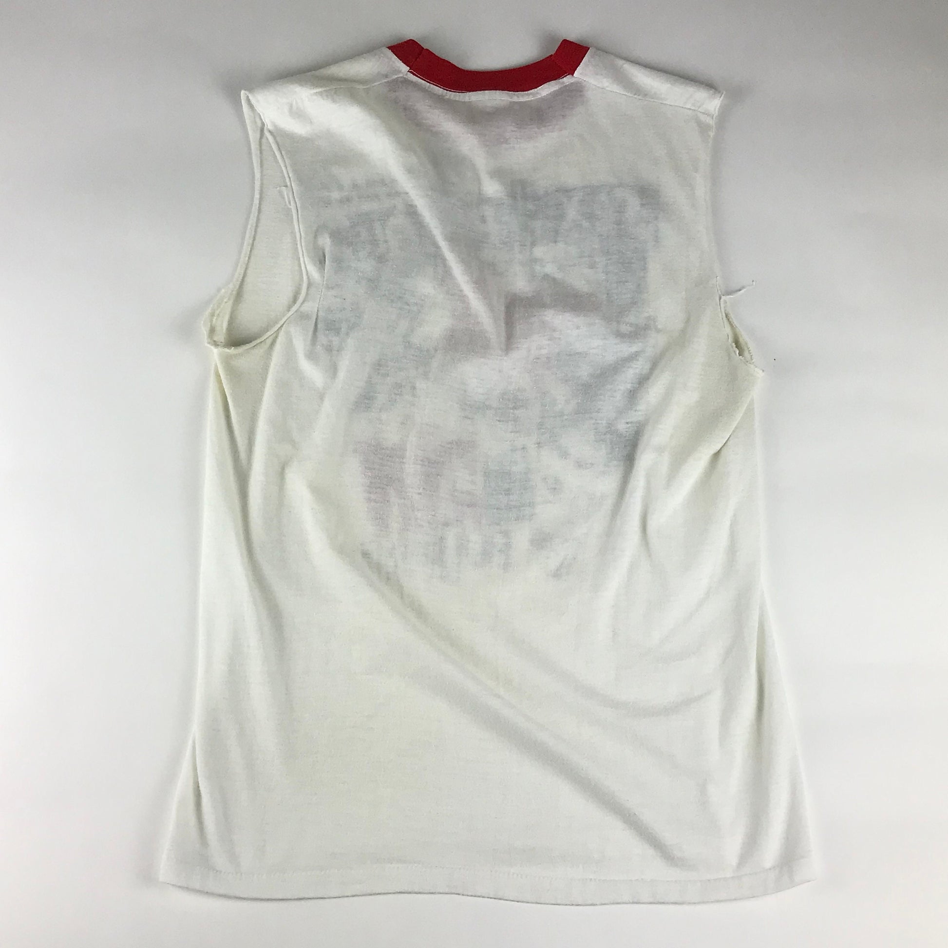1980s/1990s Sex Pistols No Future Cutoff Ringer T-Shirt Tanktop Size M