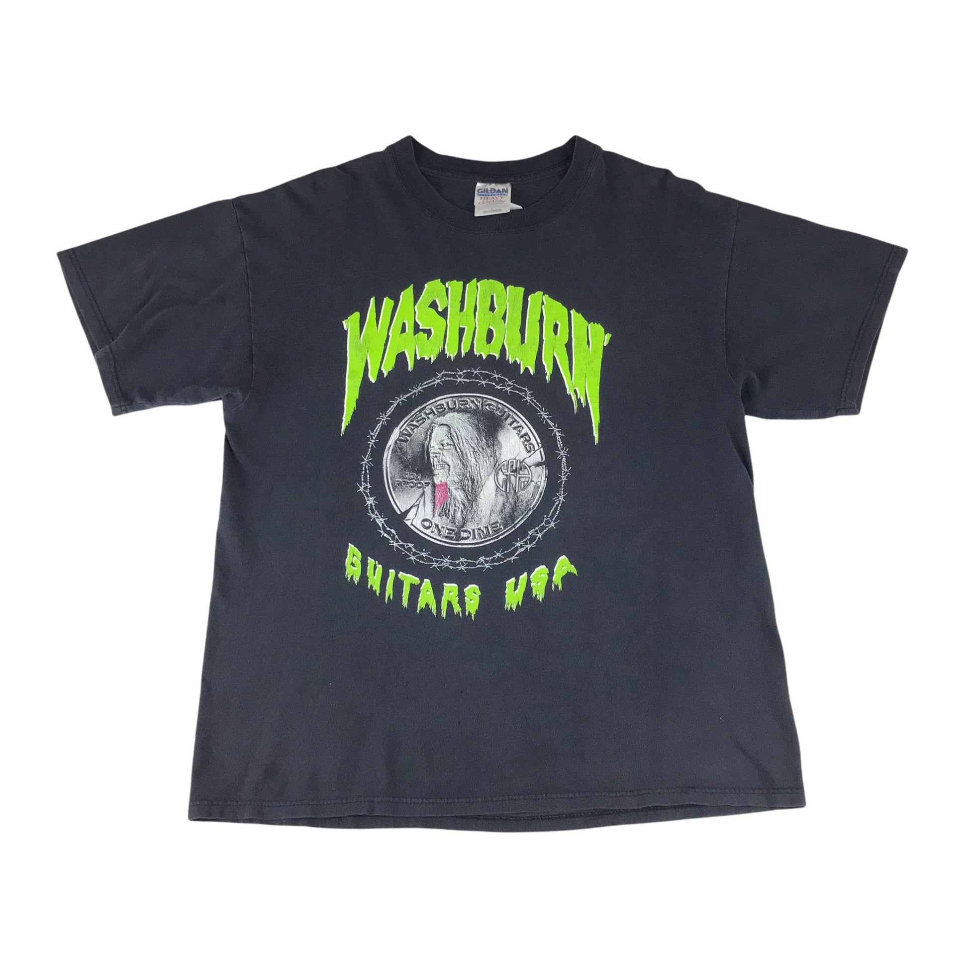 2000s Washburn Guitars Dimebag Darrell Promotional T-Shirt Size L