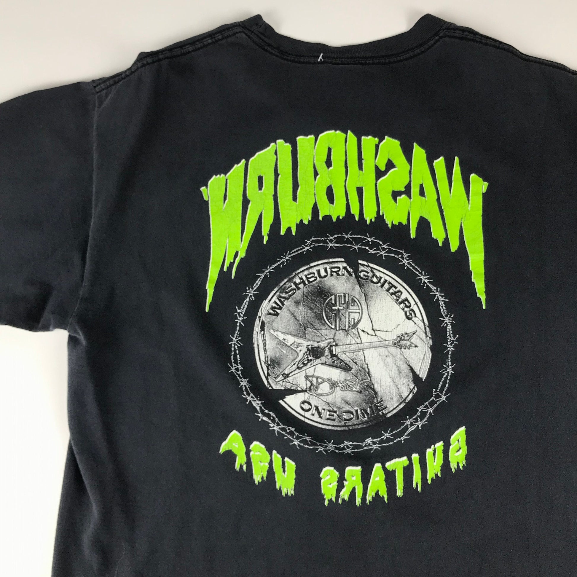 2000s Washburn Guitars Dimebag Darrell Promotional T-Shirt Size L