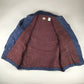 1960s Penneys Big Mac Blanket Lined Denim Chore Jacket Made in USA Size L