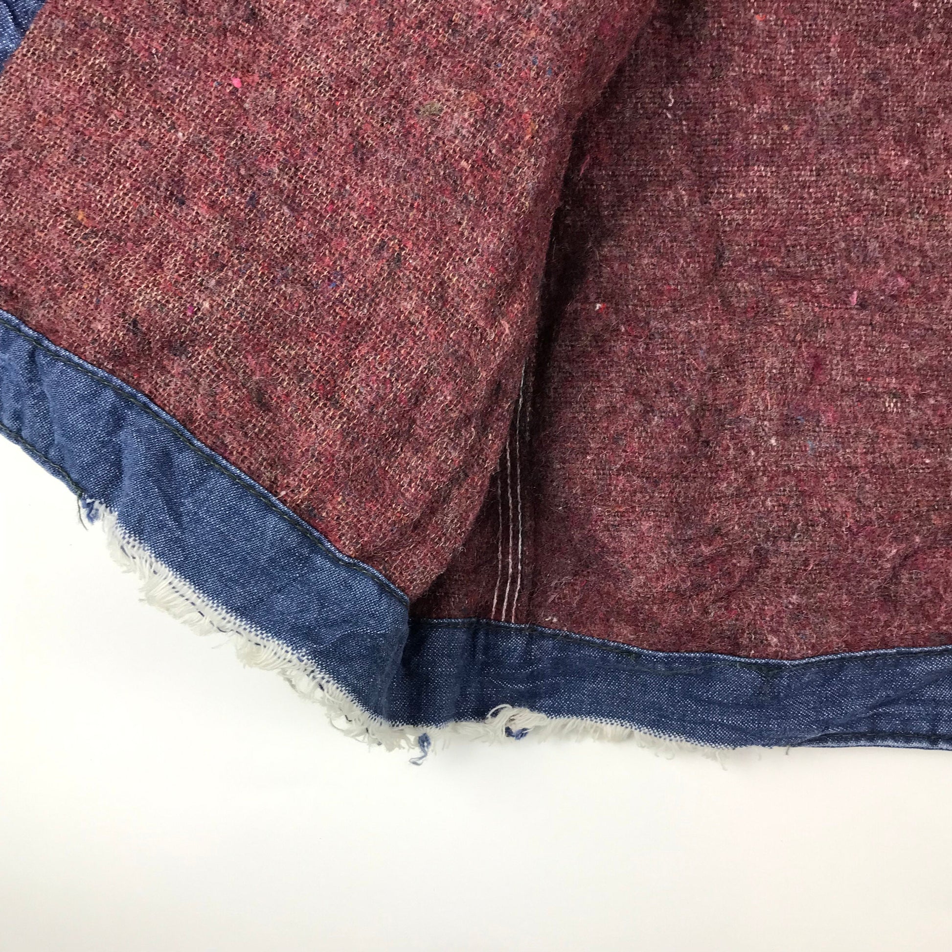1960s Penneys Big Mac Blanket Lined Denim Chore Jacket Made in USA Size L