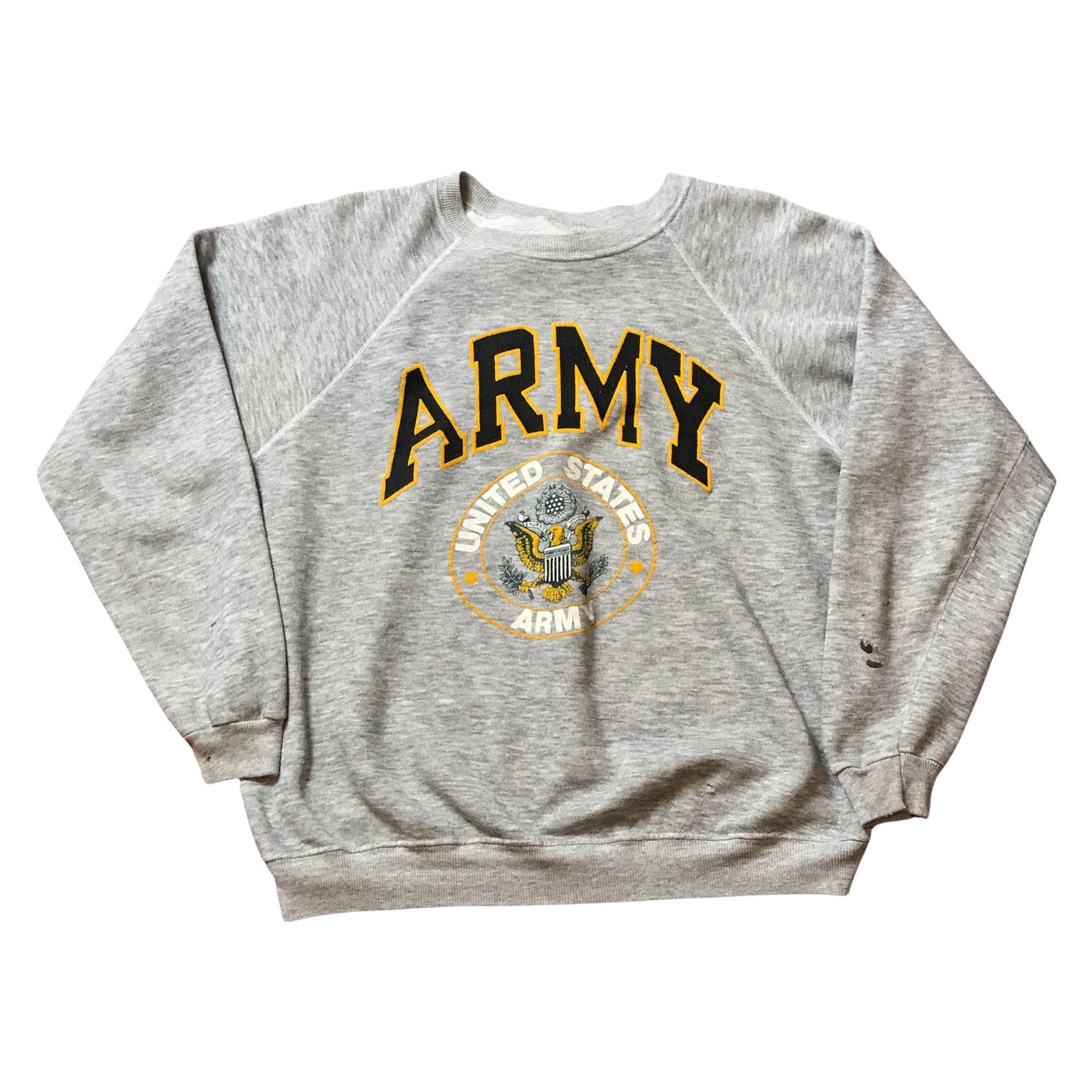 1980s US Army Raglan Sweatshirt Size L/XL