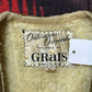 1960s Grais Outerwear Sherpa Lined Vest Made in USA Size M/L