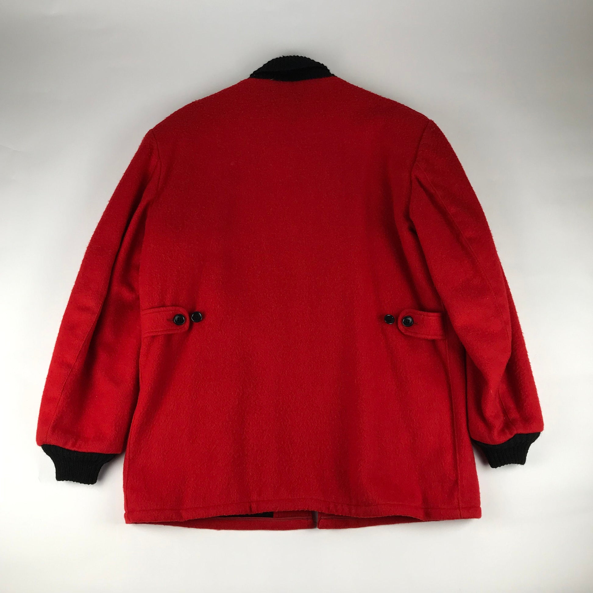 1960s Monterey Club Sportswear Clicker Style Car Coat Jacket Made in USA Size L/XL