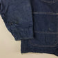 1960s Penneys Big Mac Blanket Lined Denim Chore Jacket Made in USA Size L