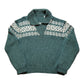 1950s/1960s Collared Knit Sweater Size L