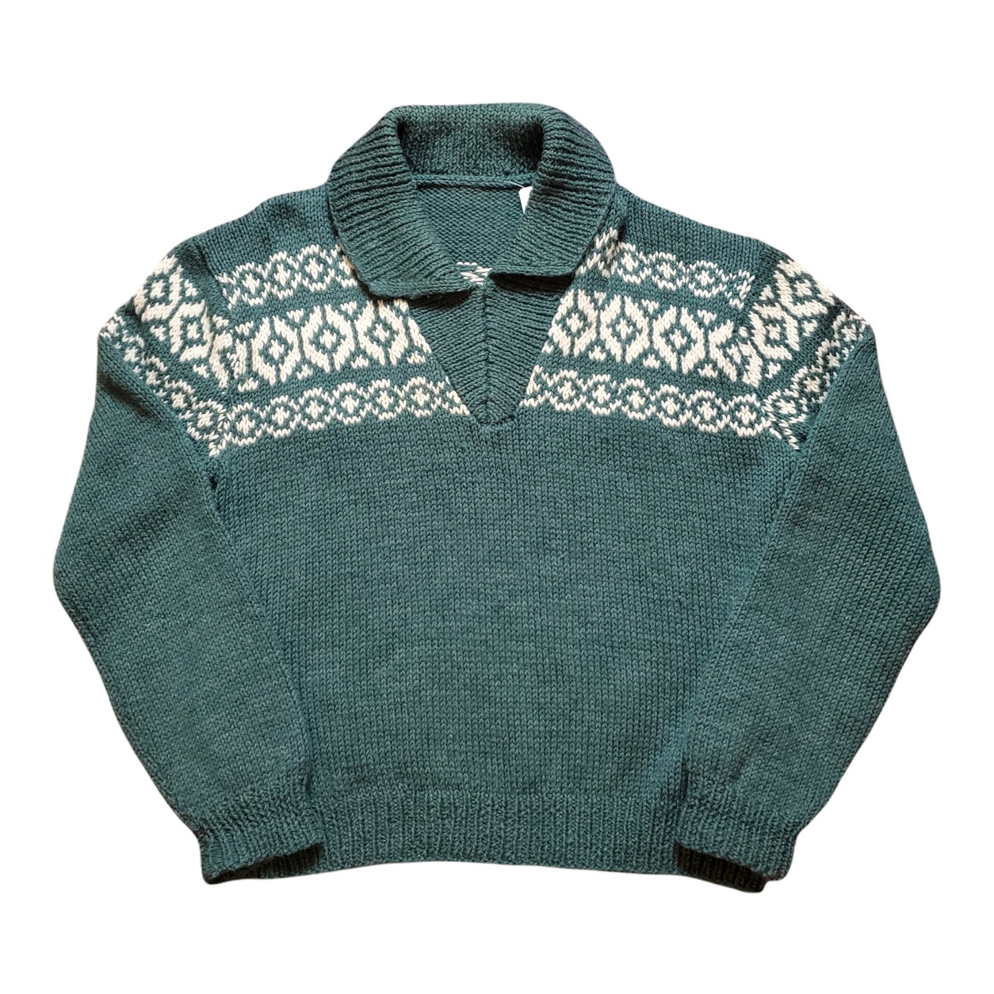 1950s/1960s Collared Knit Sweater Size L