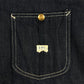1970s Blanket Lined Lee Denim Chore Jacket Made in USA Size XXL/3XL