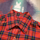1980s/1990s Viyella Red Plaid Flannel Shirt Size S/M