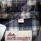 1980s/1990s North Country Wool Blend Button Up Shirt Size S/M