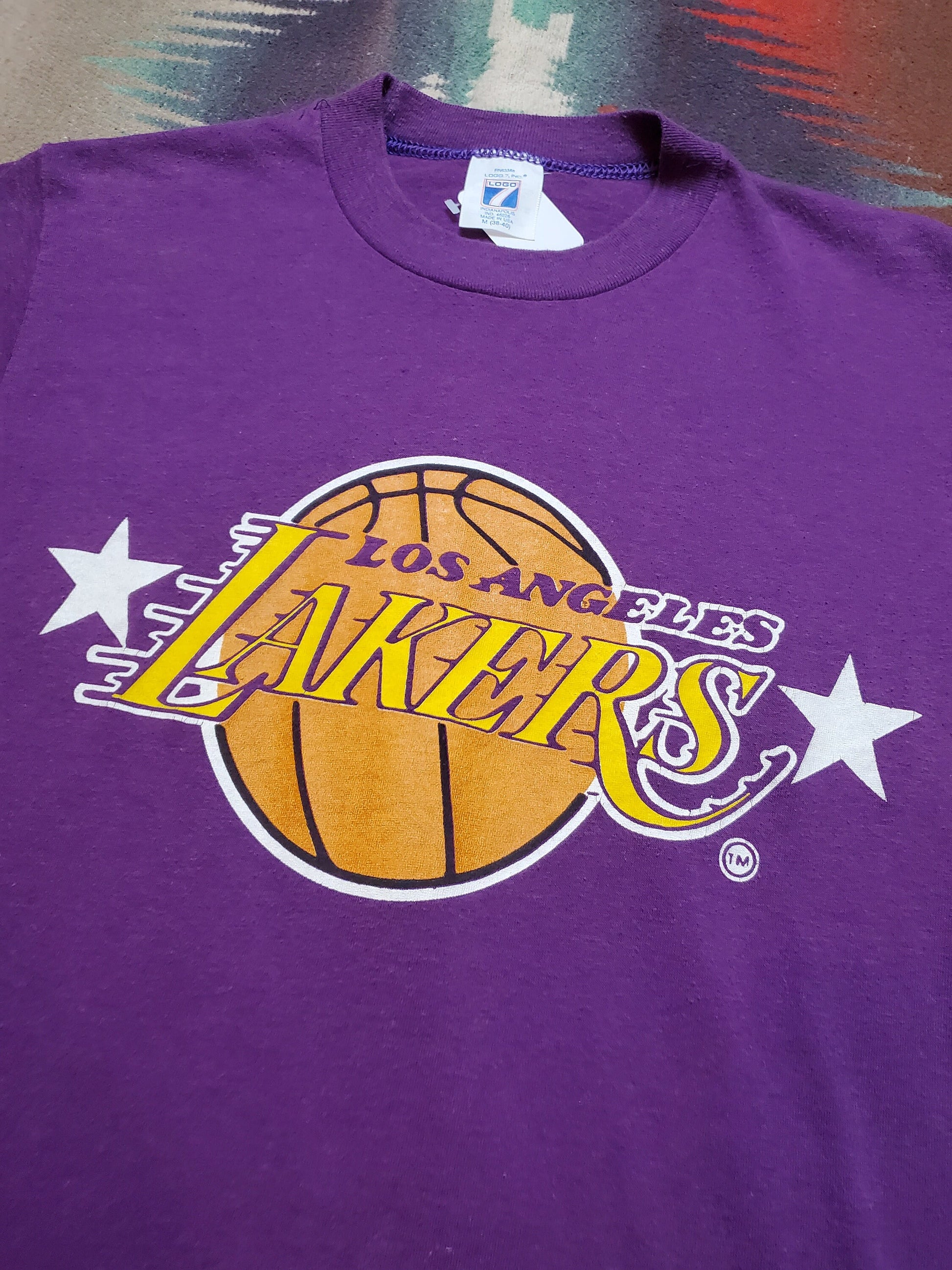 1980s/1990s Los Angeles Lakers T-Shirt Made in USA Size S