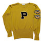 1960s Sonneborn's Varsity Swimming Letterman Sweater Made in USA Size S/M