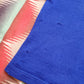 1940s/1950s Sand Knit Blue Varsity Cardigan Sweater Made in USA Size M/L